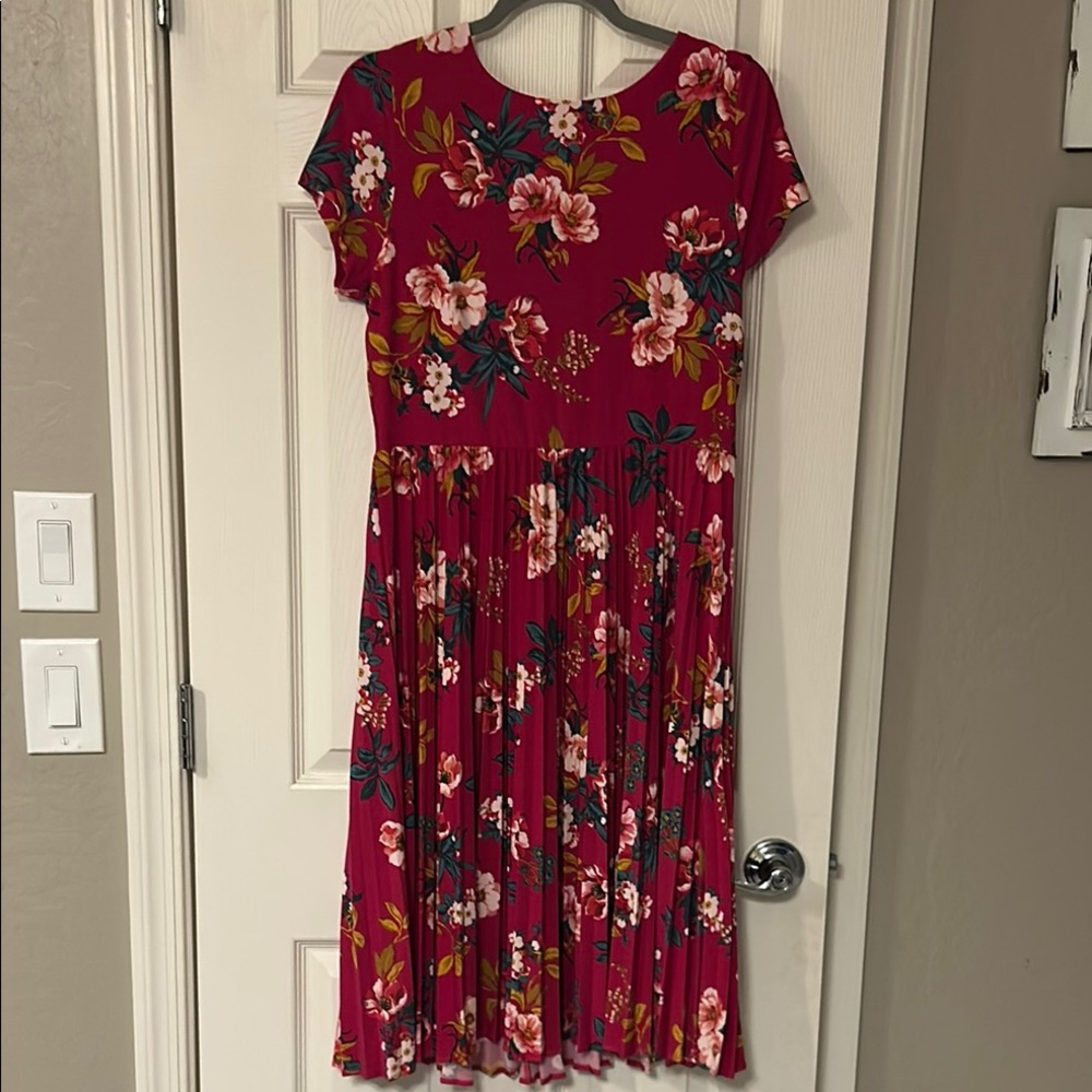 Floral Pink Dress